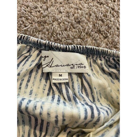 Vintage Havana Women's Striped Smocked Bandeau Top Multicolor Size M - Picture 6 of 8